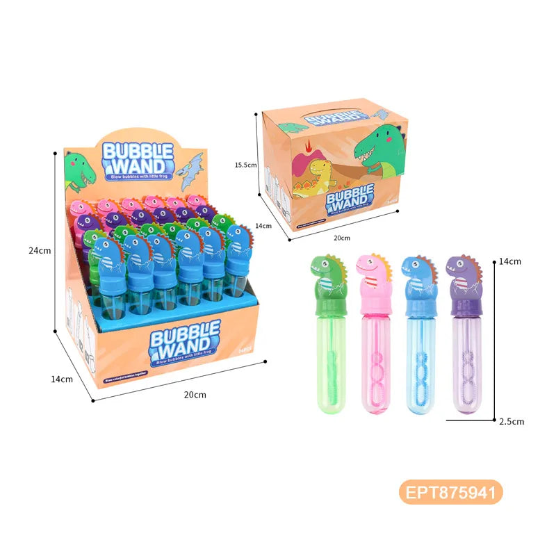 HKM-431187 Kids Bubble Blowing Wand Toy - Summer Fun Bubble Blower for Parties, Ages 5-7