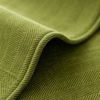 HKM-431187 Universal Chenille Sofa Cushion Cover - Modern Striped Design for All Seasons