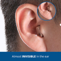 HKM-431443 Rechargeable Mini Hearing Amplifier for Adults and Seniors, Comfortable & Discreet Design