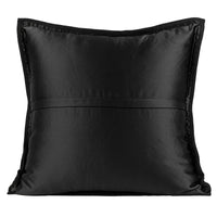 HKM-431507 Black and White Geometric Pattern Square Pillow with Cushion Cover