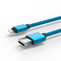 HKM-431571 Dragon Pattern 2A Data Cable for iPhone - Available in 1M, 2M, and 3M Lengths - Durable Aluminum, Nylon, and TPE Design