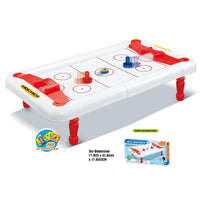 HKM-431635 Indoor Mini Ice Hockey Game Table for Kids - Family Fun Toy for Ages 3 and Up
