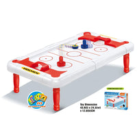 HKM-431635 Indoor Mini Ice Hockey Game Table for Kids - Family Fun Toy for Ages 3 and Up