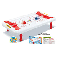 HKM-431635 Indoor Mini Ice Hockey Game Table for Kids - Family Fun Toy for Ages 3 and Up