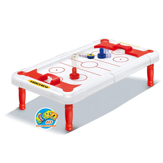 KTX-431635 Indoor Mini Ice Hockey Game Table for Kids - Family Fun Toy for Ages 3 and Up