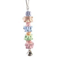 HKM-431635 Molar String Toy for Birds, Small and Large Sizes - Entertain Pets Like Parrots, Cats, and More
