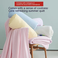 HKM-431699 Summer Lightweight Machine Washable Quilt with Cool Fiber and Airable Cover