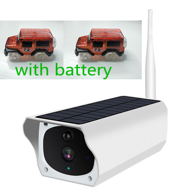 HKM-431891 Wireless Solar Surveillance Camera with Battery Options and HD Resolution