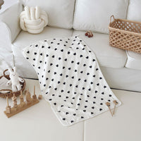 HKM-431955 Cotton Baby Bath Towel - Soft and Durable for All Seasons, Various Cartoon Patterns Available