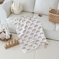 HKM-431955 Cotton Baby Bath Towel - Soft and Durable for All Seasons, Various Cartoon Patterns Available