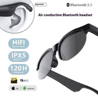 HKM-432211 Smart Glasses with UV and Blue Light Protection, Black Color Options, PC ABS Material, Includes Charging Cable and Manual