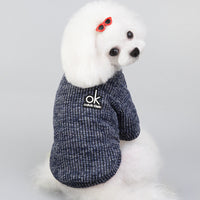 HKM-432339 Cozy Cloth Dog Sweater for Stylish Pup Warmth
