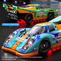 HKM-432531 1/16 Scale 60km/h Brushless Remote Control Drift Truck with LED Lights, Indoor/Outdoor Use, 4WD, Ready-to-Go