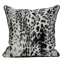 HKM-432595 Leopard and Tiger Pattern High Density Satin Fabric Sofa Pillowcase, 45x45cm / 50x50cm