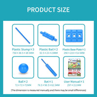 HKM-432787 Cricket Outdoor Sport Toy Set for Children Aged 3+ - Lightweight, Portable Fun for Active Play