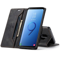HKM-432787 Samsung-compatible Anti-Degaussing Clamshell Flip Phone Case in Multiple Colors