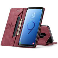 HKM-432787 Samsung-compatible Anti-Degaussing Clamshell Flip Phone Case in Multiple Colors
