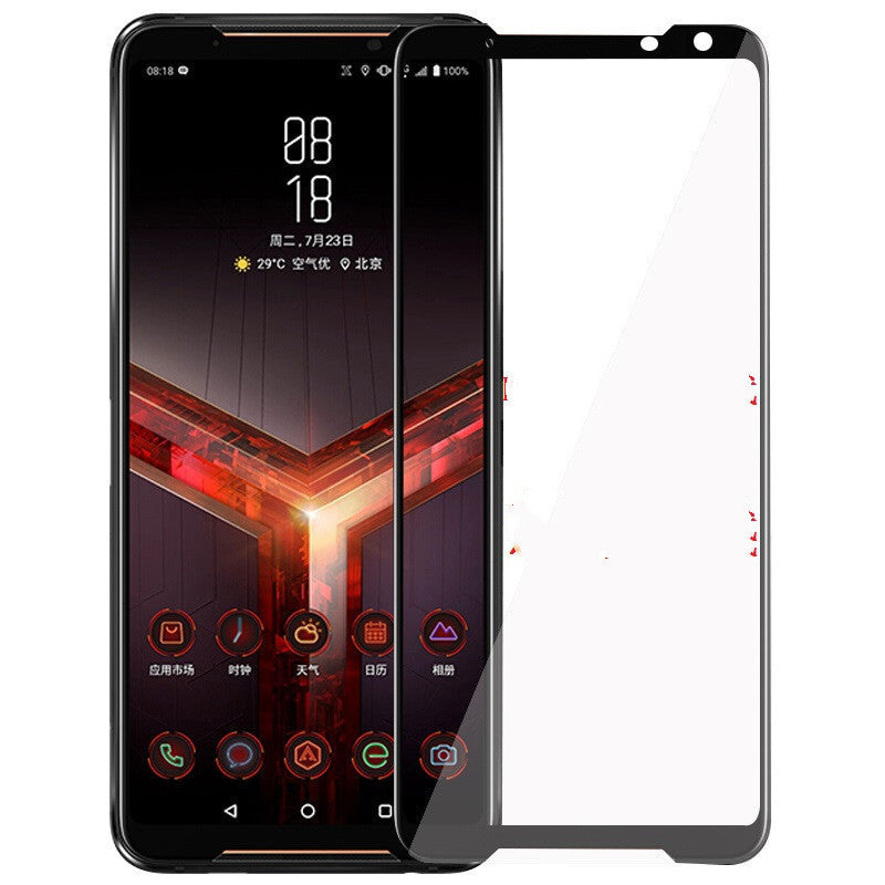 HKM-432915 ASUS ROG5 Tempered Glass Front Film - HD, Anti-Scratch, Anti-Fingerprint, Full Screen