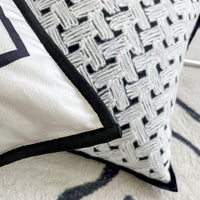 HKM-432915 Velvet Art Print Throw Pillow Cover - 45x45cm Decorative Cushion Case