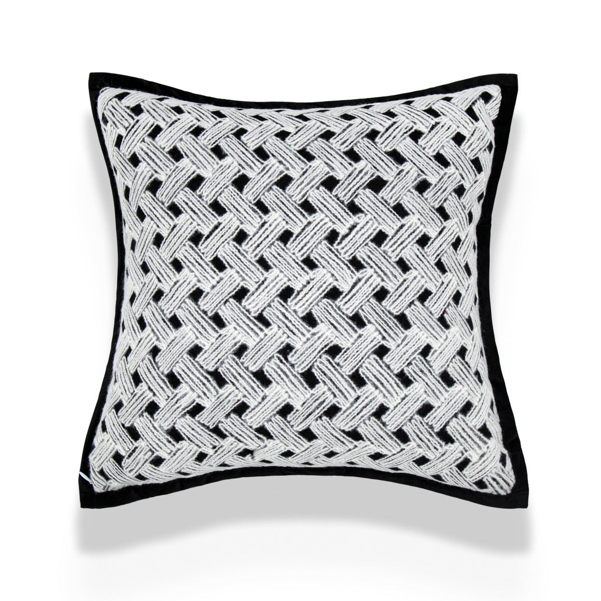 HKM-432915 Velvet Art Print Throw Pillow Cover - 45x45cm Decorative Cushion Case