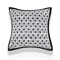 HKM-432915 Velvet Art Print Throw Pillow Cover - 45x45cm Decorative Cushion Case