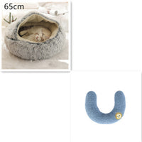 HKM-432979 Cozy Cocoon Soft Dog & Cat Bed for Anxiety Relief and Joint Support