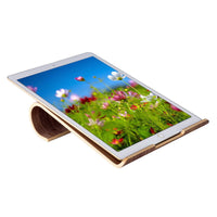 HKM-433043 Wooden Notebook Cooling Stand with Air Cooling System, Compatible with Laptops and Ultrabooks