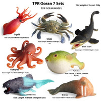 HKM-433363 Marine Animal Model - Devil Fish/Ray Fish Educational Toy for Children