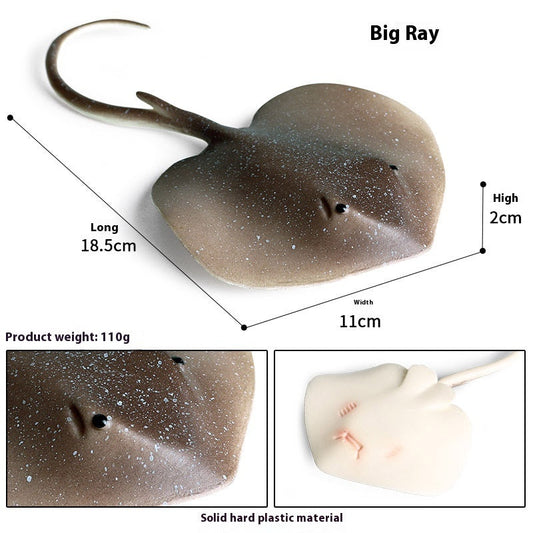 HKM-433363 Marine Animal Model - Devil Fish/Ray Fish Educational Toy for Children