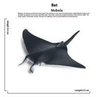 HKM-433363 Marine Animal Model - Devil Fish/Ray Fish Educational Toy for Children