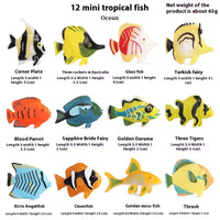 HKM-433363 Marine Animal Model - Devil Fish/Ray Fish Educational Toy for Children