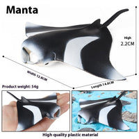HKM-433363 Marine Animal Model - Devil Fish/Ray Fish Educational Toy for Children