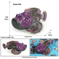HKM-433363 Marine Animal Model - Devil Fish/Ray Fish Educational Toy for Children
