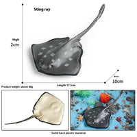 HKM-433363 Marine Animal Model - Devil Fish/Ray Fish Educational Toy for Children
