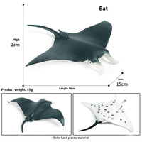 HKM-433363 Marine Animal Model - Devil Fish/Ray Fish Educational Toy for Children