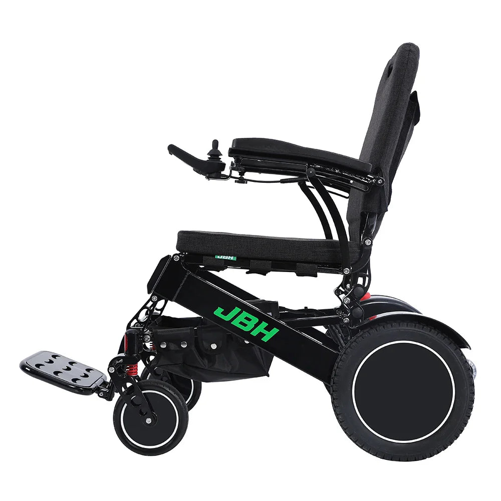 KTX-433555 Folding Electric Wheelchair with Removable Battery, 20km Driving Range, Aluminum Alloy Frame, D36 Model