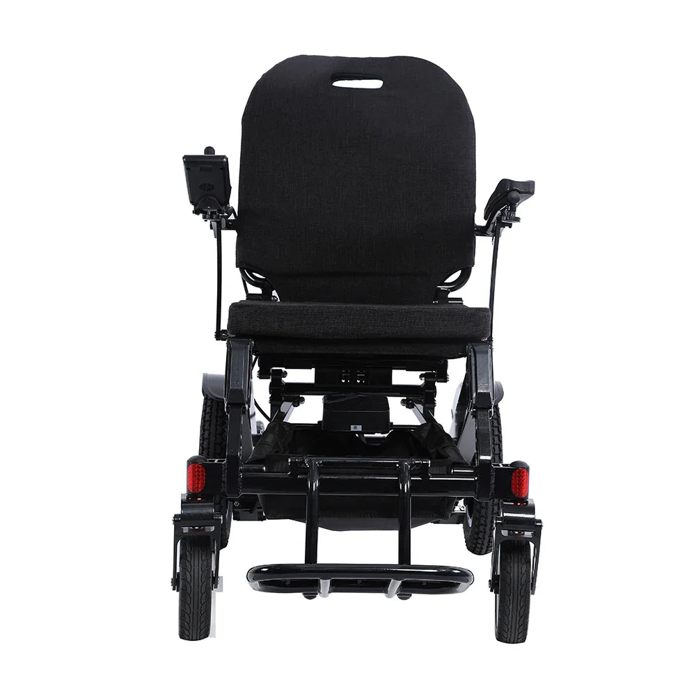 KTX-433555 Folding Electric Wheelchair with Removable Battery, 20km Driving Range, Aluminum Alloy Frame, D36 Model