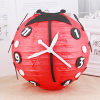 HKM-433619 Handmade Round Paper Lantern DIY Kit with Metal Frame