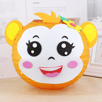 HKM-433619 Handmade Round Paper Lantern DIY Kit with Metal Frame
