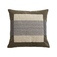 HKM-433811 Washed Canvas Geometric Pillow Cover for Modern Home and Office Decor