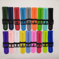 HKM-434195 Silicone Sports Watch Strap for Garmin Fenix 3 HR and Fenix 5X - 26mm Compatible Replacement Band