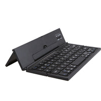 HKM-434195 Ultra-Thin Wireless Bluetooth Keyboard for Tablets and Laptops, Foldable with Multimedia Functionality