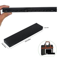 HKM-434195 Ultra-Thin Wireless Bluetooth Keyboard for Tablets and Laptops, Foldable with Multimedia Functionality