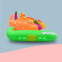 HKM-434323 Little Lizard Molar Teeth Vinyl Dog Toy for Dental Health and Vocal Play