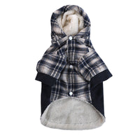 HKM-434515 Cashmere Coat for Small Dogs with Cotton Material in British Style