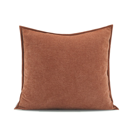 KTX-434515 Cashmere-like Orange Coffee Color Cushion for Comfort and Support