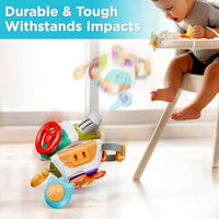 HKM-434643 10-in-1 Educational Activity Cube for Babies and Toddlers - Engaging Polyhedron Busy Board Toy