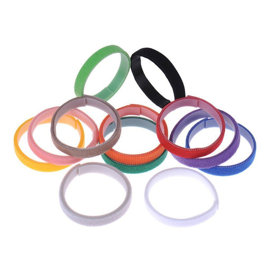 HKM-434707 Newborn Dog Identification Collar - Adjustable Nylon Sizes S to XXL with Colorful Packing