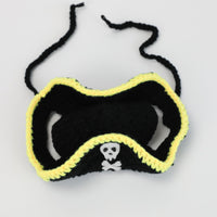 HKM-434835 Handmade Pirate Hat for Small Pets - Suitable for Kittens & Adult Cats