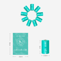 HKM-435027 Fully Degradable Corn Starch Pet Waste Bags | Eco-Friendly and Strong Design